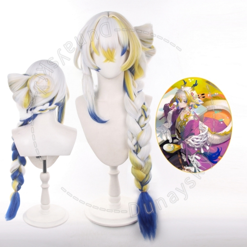 Anime Cosplay Wig Heat Resistant - วิกผมคอสเพลย์ Arknights Shu Lunar New Year