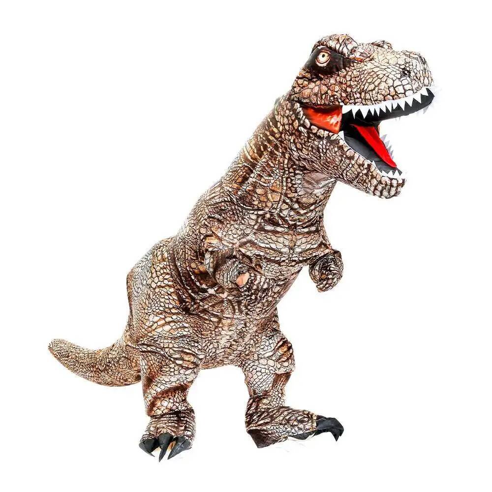Inflatable Dinosaur Costume Adult - ชุดไดโนเสาร์ทีเร็กซ์เป่าลมสำหรับผู้ใหญ่ ชุดคอสเพลย์อนิเมะ ปูริม ฮาโลวีน ปาร์ตี้ สำหรับผู้ชาย
