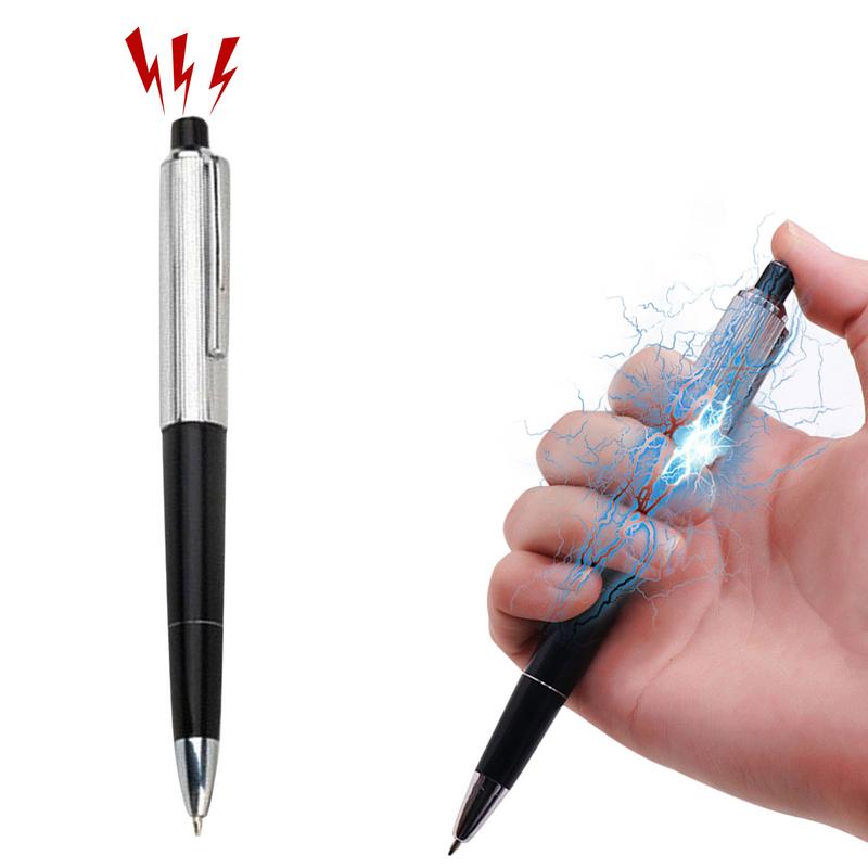 Shock Pen Prank Toy - ความแปลกใหม่ยูทิลิตี้ไฟฟ้า Shock ปากกา Creative Electric Shock