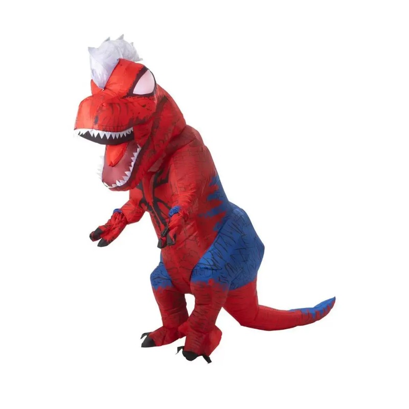 Inflatable Dinosaur Costume Adult - ชุดไดโนเสาร์เป่าลมแบบใหม่ ชุดคอสเพลย์อนิเมะ ชุดตลกสำหรับผู้ชาย ชุดแฟนซีสำหรับผู้ใหญ่ ชุดแฟนซีสำหรับงานปาร์ตี้ฮาโลวีน ชุดคอสเพลย์