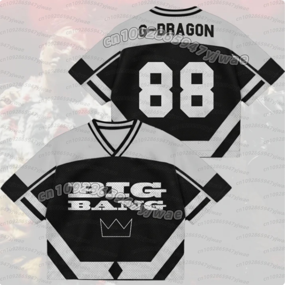 Novelty Gifts - เสื้อยืดตาข่ายผสมสำหรับผู้ชายและผู้หญิง คอลเลคชั่นซัมเมอร์ BigBang 2026 World Tour