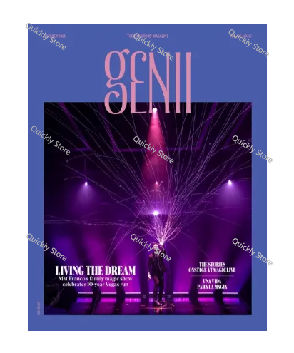 Magic Tricks - เทคนิคมายากล Genii ตุลาคม 2025 (ดาวน์โหลดทันที) ส่งด่วน