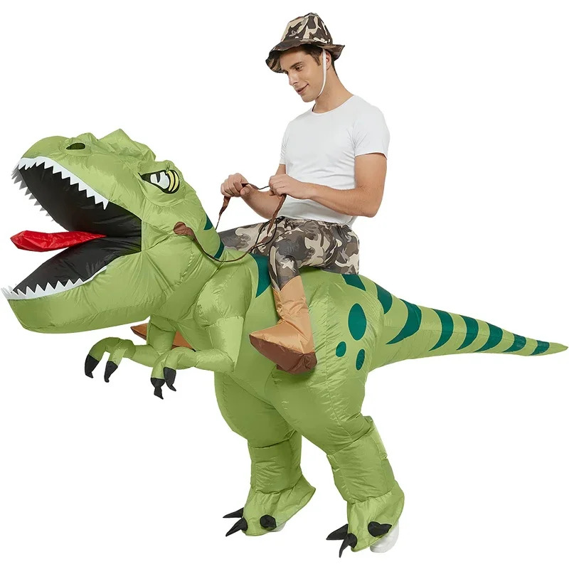 ชุดไดโนเสาร์เป่าลมสำหรับผู้ใหญ - Inflatable Dinosaur Costume Adult บทวิจารณ์และราคา