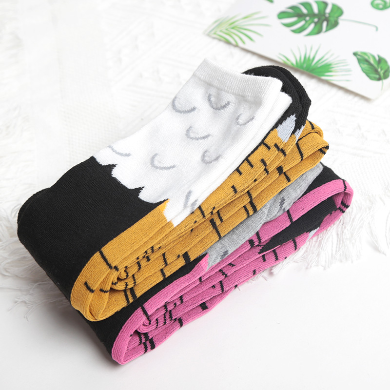 1 คู่ผู้หญิงพิมพ์เข่าถุงเท้าสู - Funny Chicken Leg Socks บทวิจารณ์และราคา