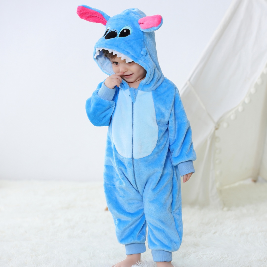 ชุดคอสเพลย์สติทช์แบบคิกุรุมิสำ - Spiderman Jumpsuit Kids บทวิจารณ์และราคา
