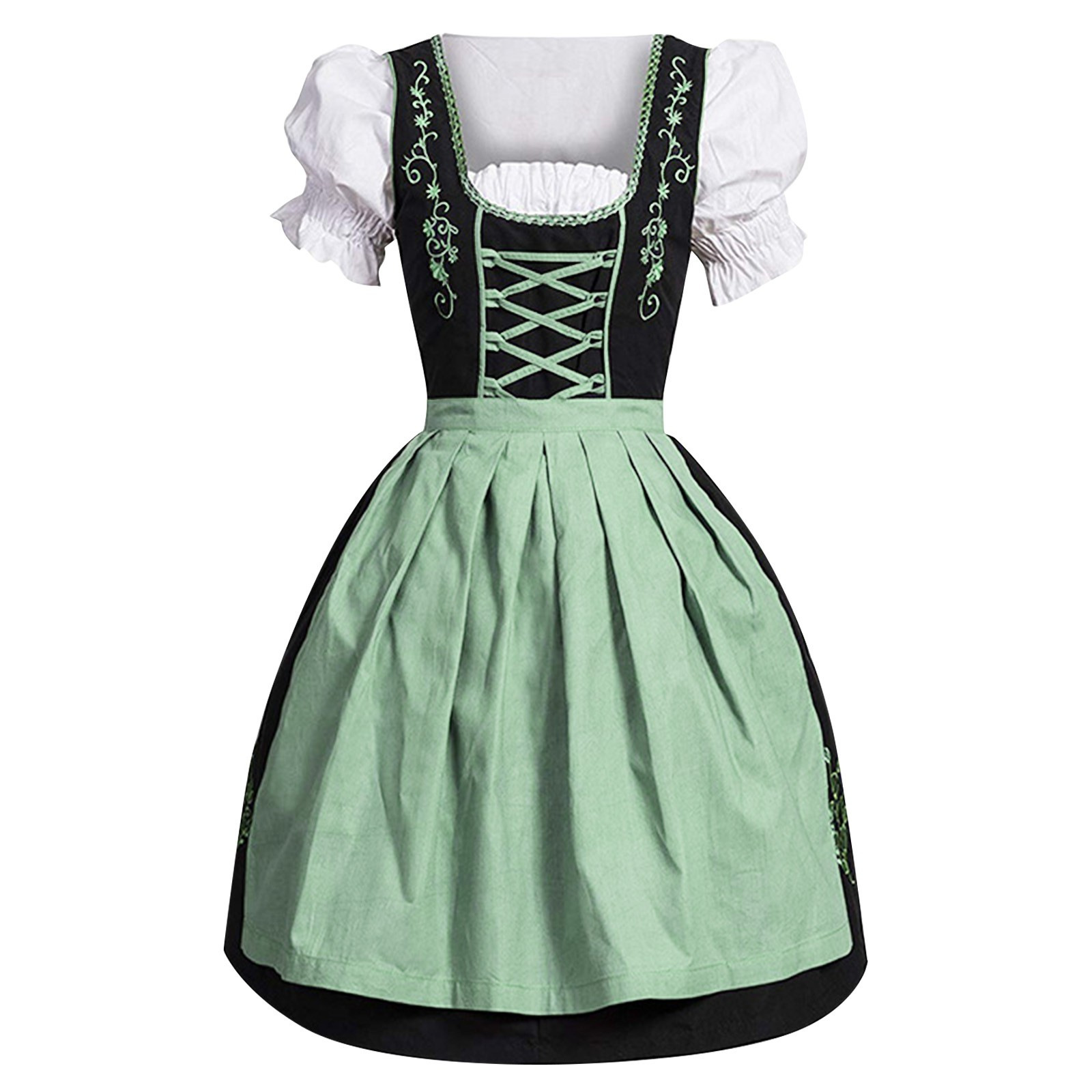 ชุดเดรสปักลายสำหรับผู้หญิง ชุด - Costumes บทวิจารณ์และราคา