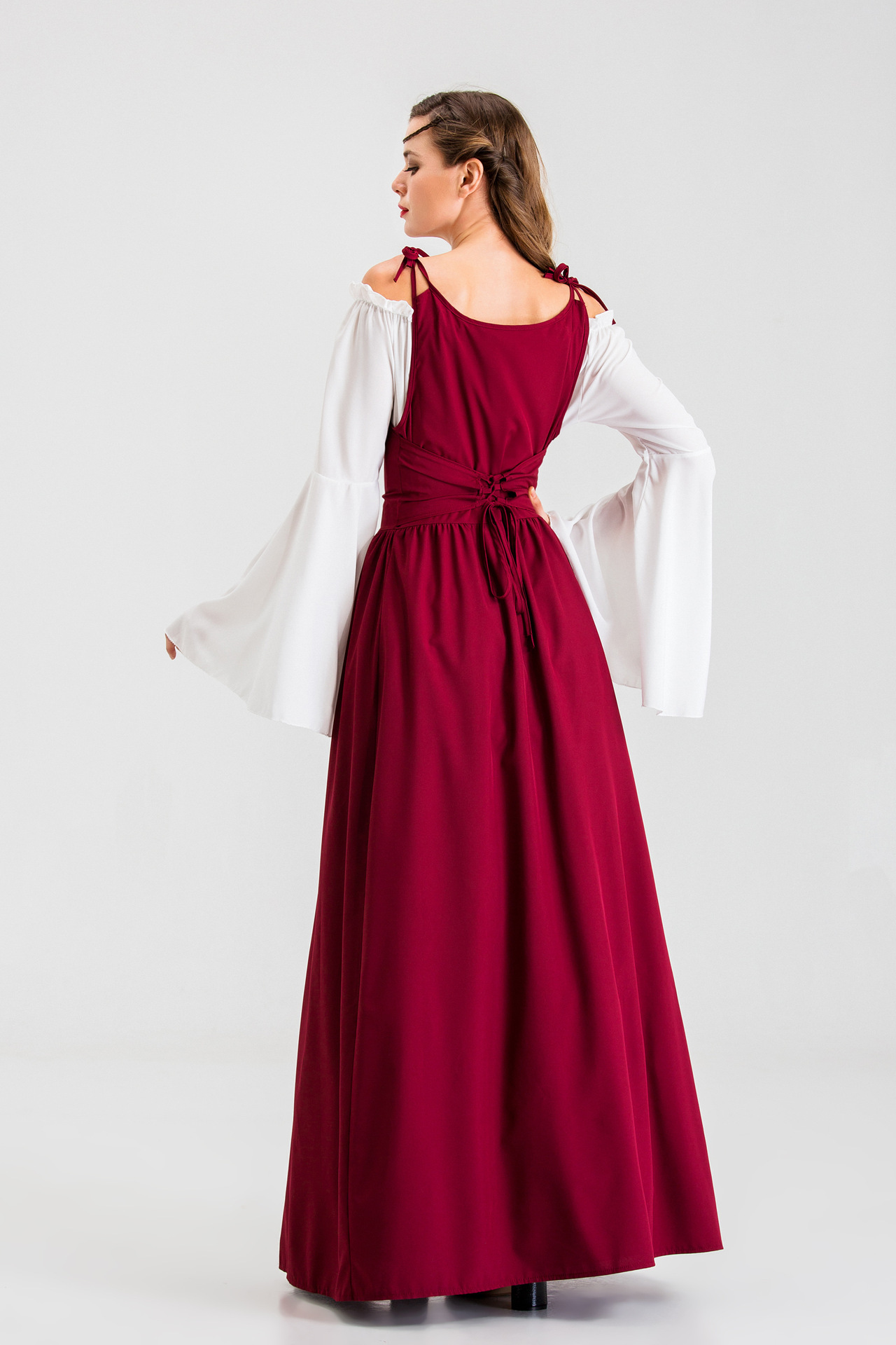 ชุดเจ้าหญิงยุคกลางสไตล์เรเนซอง - Medieval Renaissance Dress Women บทวิจารณ์และราคา