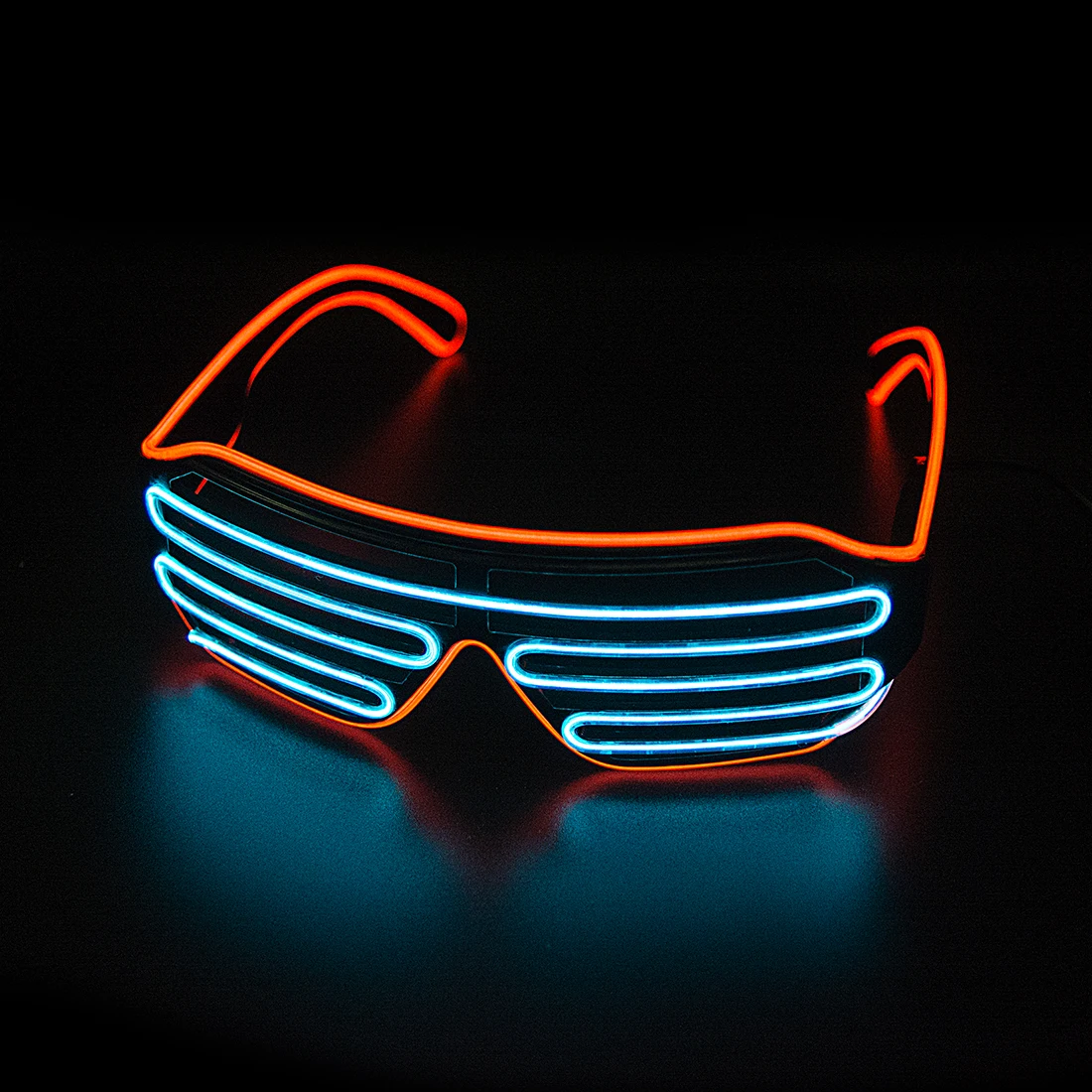 LED เรืองแสงแว่นตา Gafas Lumin - Glow In The Dark Party Glasses บทวิจารณ์และราคา