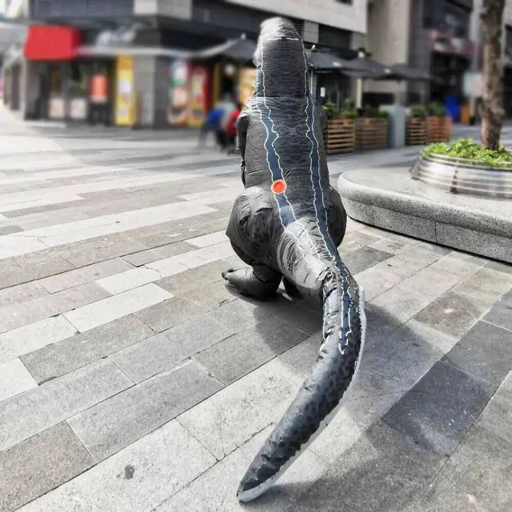 ชุดไดโนเสาร์ทีเร็กซ์เป่าลมสำหร - Inflatable Dinosaur Costume Adult บทวิจารณ์และราคา
