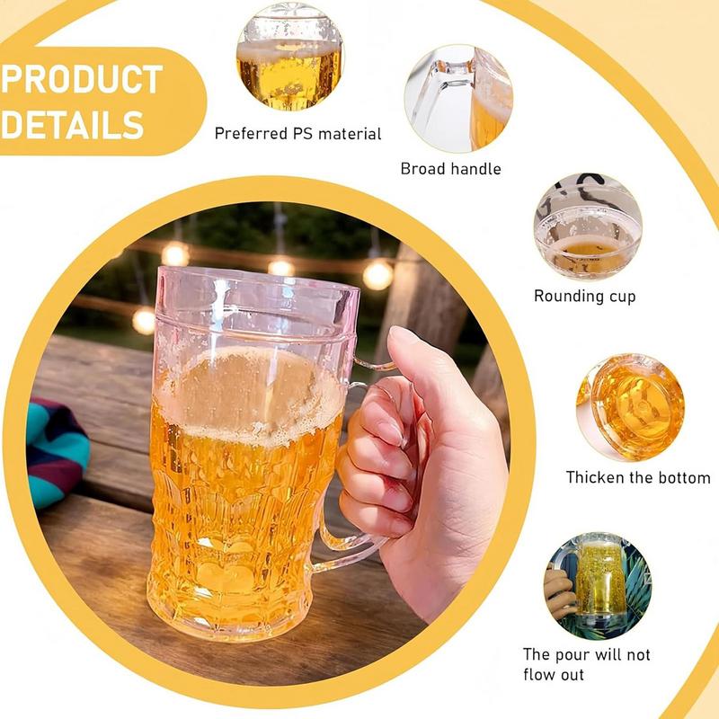 450ml ตลกปลอมแก้วเบียร์สมจริงแ - Prank Toys บทวิจารณ์และราคา