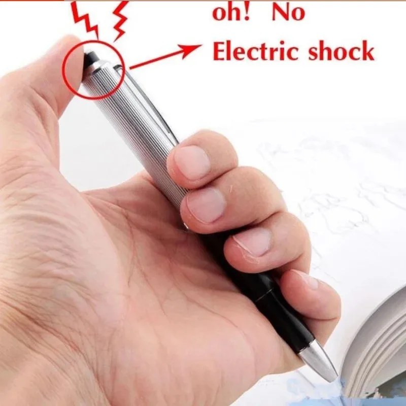 ปากกาช็อตไฟฟ้าสร้างสรรค์ 11L^1 - Shock Pen Prank Toy บทวิจารณ์และราคา