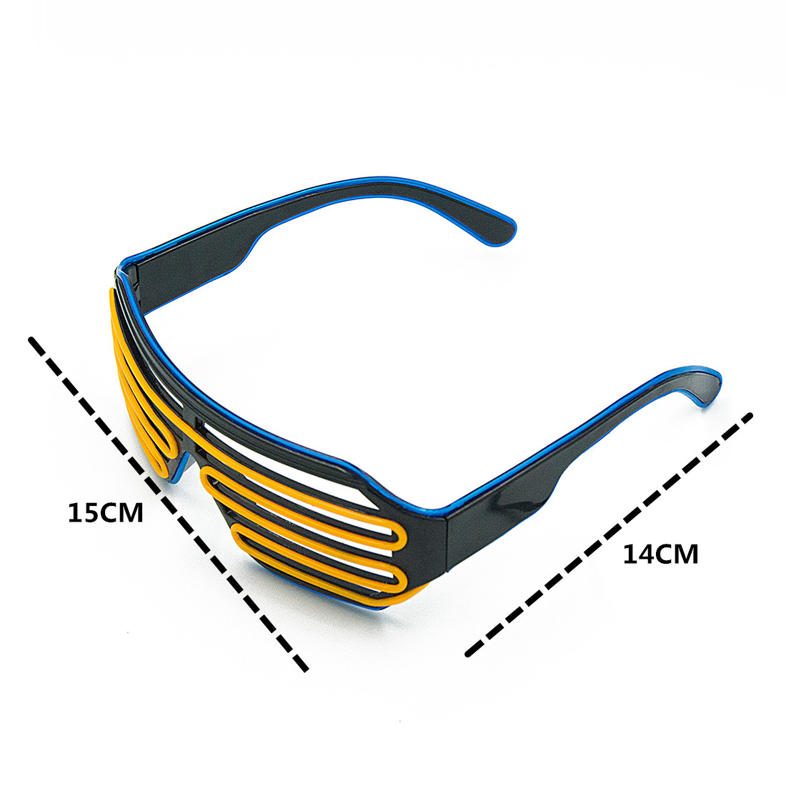 แว่นตาเรืองแสง LED Gafas Lumin - Glow In The Dark Party Glasses บทวิจารณ์และราคา