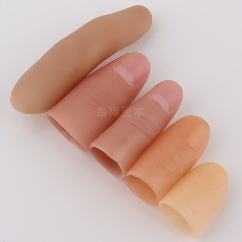 5 PC Magic ปลอม Thumb ชุดสมจริ - Thumb Tip Magic Trick Set บทวิจารณ์และราคา