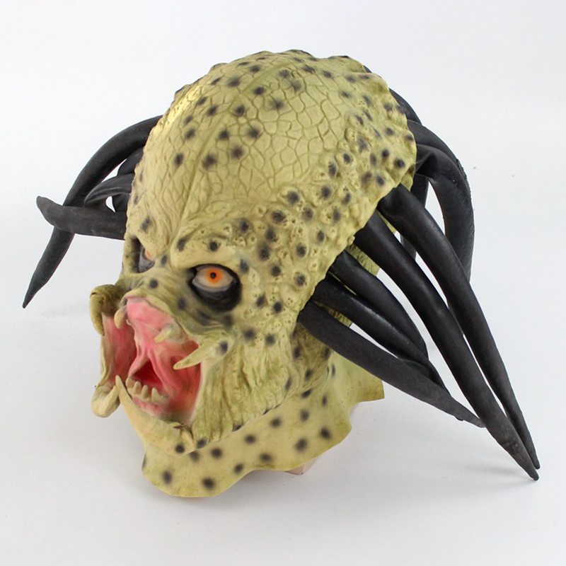 หน้ากากลาเท็กซ์ Predator แบบสม - Latex Alien Mask Realistic บทวิจารณ์และราคา