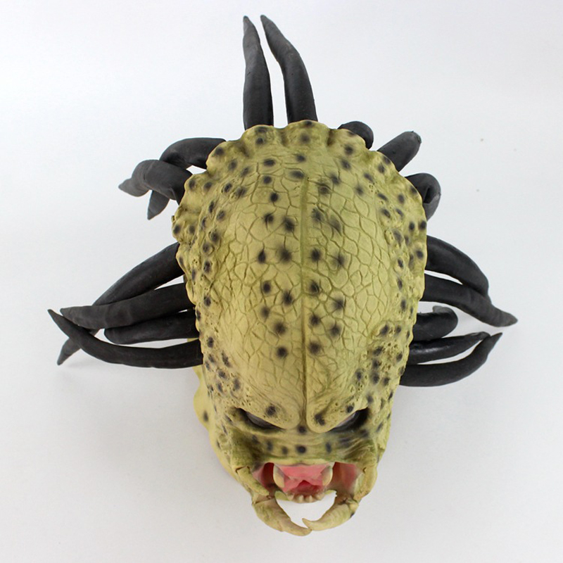 หน้ากากลาเท็กซ์ Predator แบบสม - Latex Alien Mask Realistic บทวิจารณ์และราคา
