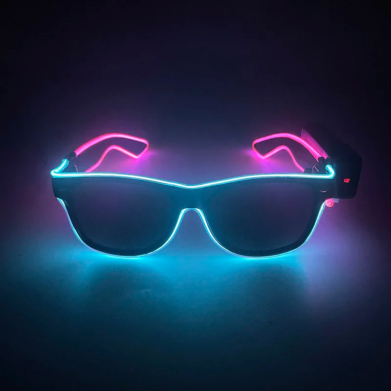 แว่นตา LED เรืองแสงไร้สายสุดเท - Glow In The Dark Party Glasses บทวิจารณ์และราคา
