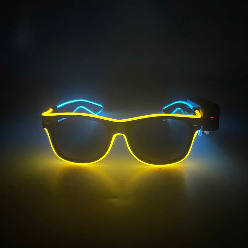 แว่นตา LED เรืองแสงไร้สายสุดเท - Glow In The Dark Party Glasses บทวิจารณ์และราคา