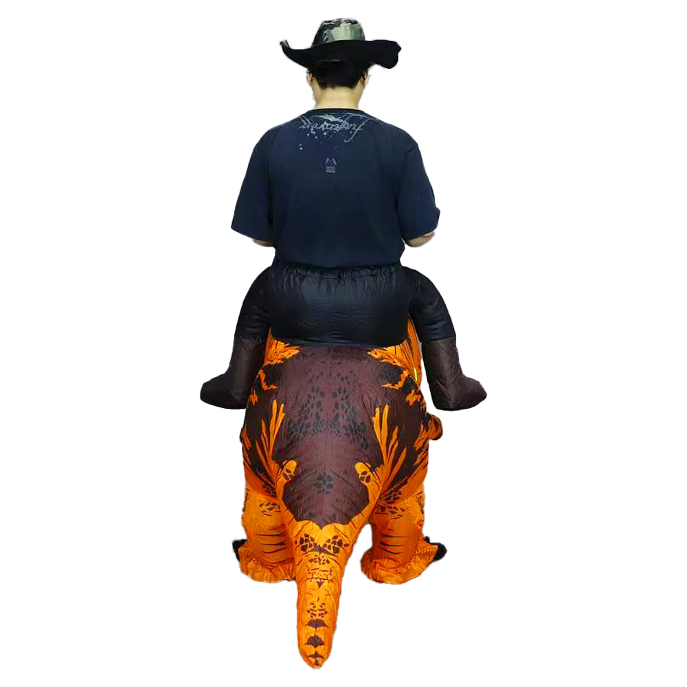 ชุดไดโนเสาร์ทีเร็กซ์เป่าลมสำหร - Inflatable Dinosaur Costume Adult บทวิจารณ์และราคา