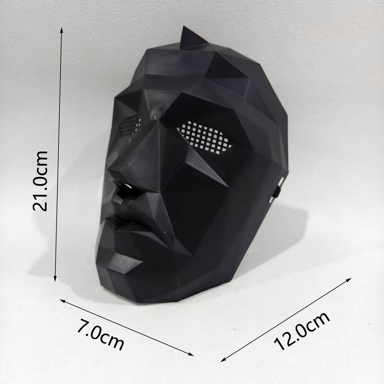 2 ชิ้น หน้ากากทรงเรขาคณิตแบบเต - Led Purge Mask Halloween บทวิจารณ์และราคา