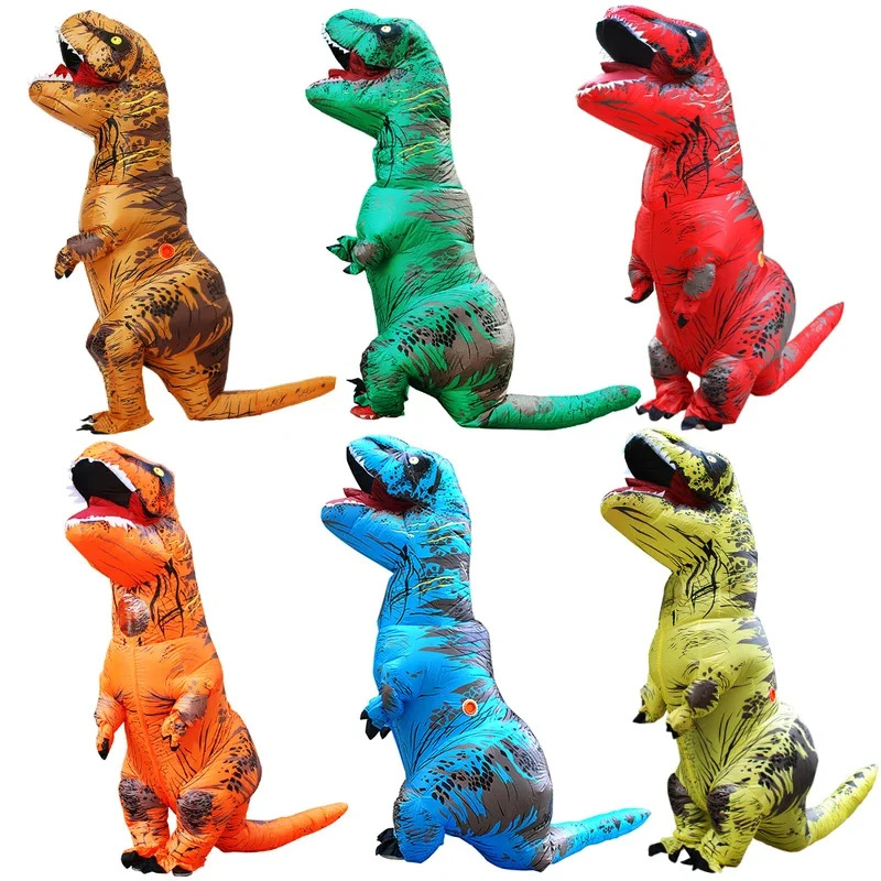 ชุดไดโนเสาร์เป่าลมสำหรับผู้ใหญ - Inflatable Dinosaur Costume Adult บทวิจารณ์และราคา