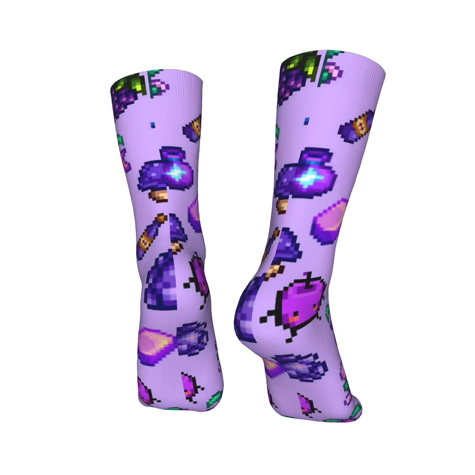 ถุงเท้าลายสัตว์ Stardew Valley - Funny Chicken Leg Socks บทวิจารณ์และราคา