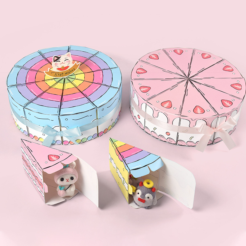 กล่องของขวัญกระดาษรูปทรงสามเหล - Party Supplies บทวิจารณ์และราคา