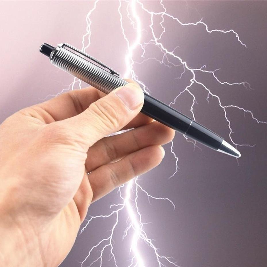 ปากกาลูกลื่นแฟนซี 1 ชิ้น ของเล - Shock Pen Prank Toy บทวิจารณ์และราคา