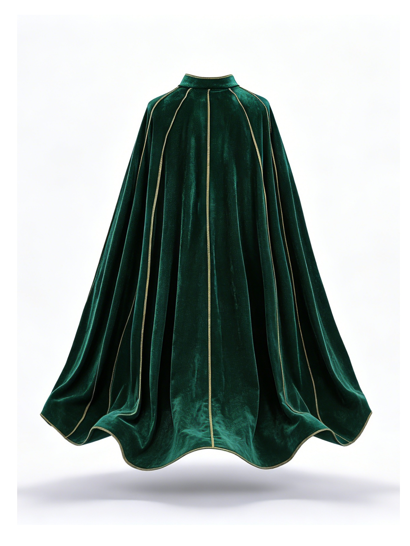 เสื้อคลุมกำมะหยี่สีเขียวสไตล์ว - Medieval Renaissance Dress Women บทวิจารณ์และราคา
