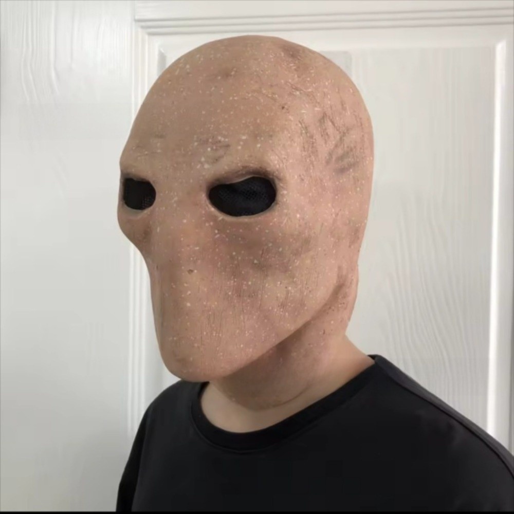 หน้ากากสลิมแมนสำหรับฮาโลวีน  ห - Latex Alien Mask Realistic บทวิจารณ์และราคา