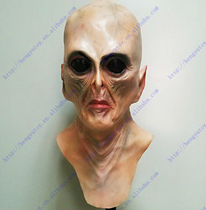 Deluxe Alien หน้ากากสมจริง Lat - Latex Alien Mask Realistic บทวิจารณ์และราคา