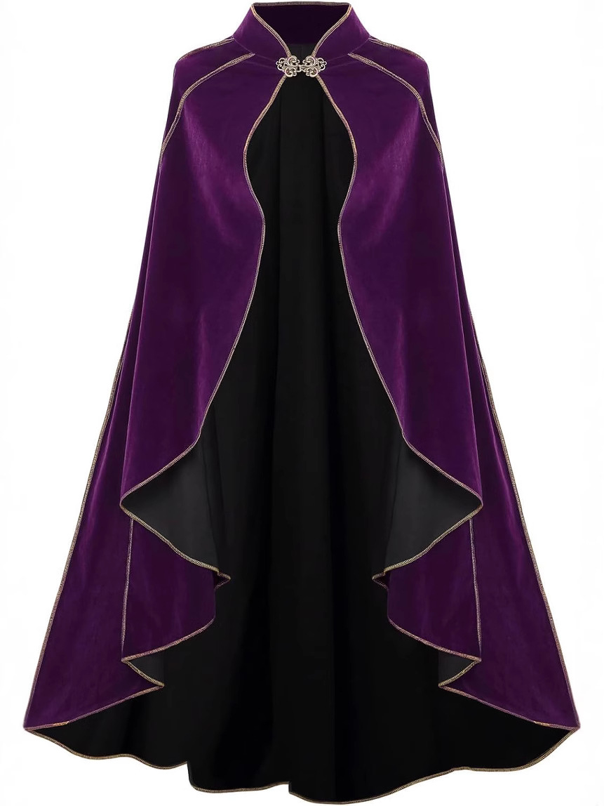เสื้อคลุมกำมะหยี่สไตล์ยุคกลางแ - Medieval Renaissance Dress Women บทวิจารณ์และราคา