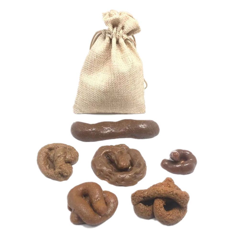 ชุดของเล่นอึปลอม 6 ชิ้น สำหรับ - Fake Poop Gag Gift บทวิจารณ์และราคา