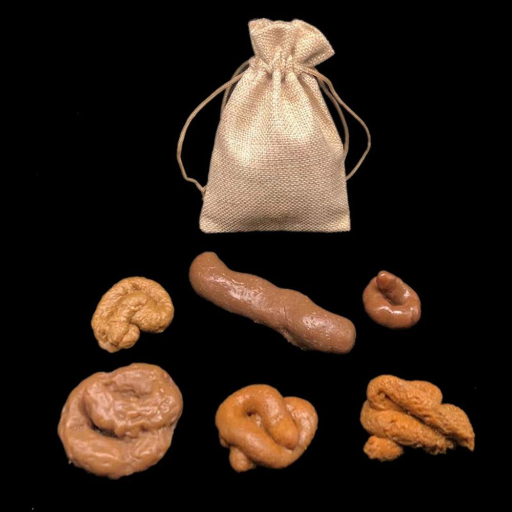 ชุดของเล่นอึปลอม 6 ชิ้น สำหรับ - Fake Poop Gag Gift บทวิจารณ์และราคา