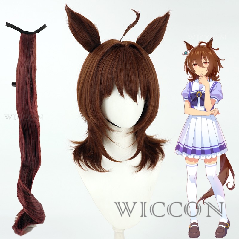 โมโมโค คอส สโตร์ อุมามุสึเมะ แ - Anime Cosplay Wig Heat Resistant บทวิจารณ์และราคา
